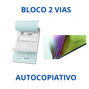 Bloco 50 Folhas | AP 75g | 2 Vias | 10x15cm | Carbonado Apergaminhado 75g  1x0 (Frente em Preto e Branco)  Blocagem Bloco com 50 folhas, 2 vias (cópia carbonada).