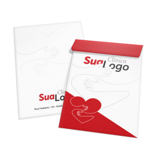 Envelope | AP 90g | 4x0 | Modelo Meio Saco 166x240mm Sulfite 90g Arte 420mm x 300mm 4x4 (Frente e Verso)   